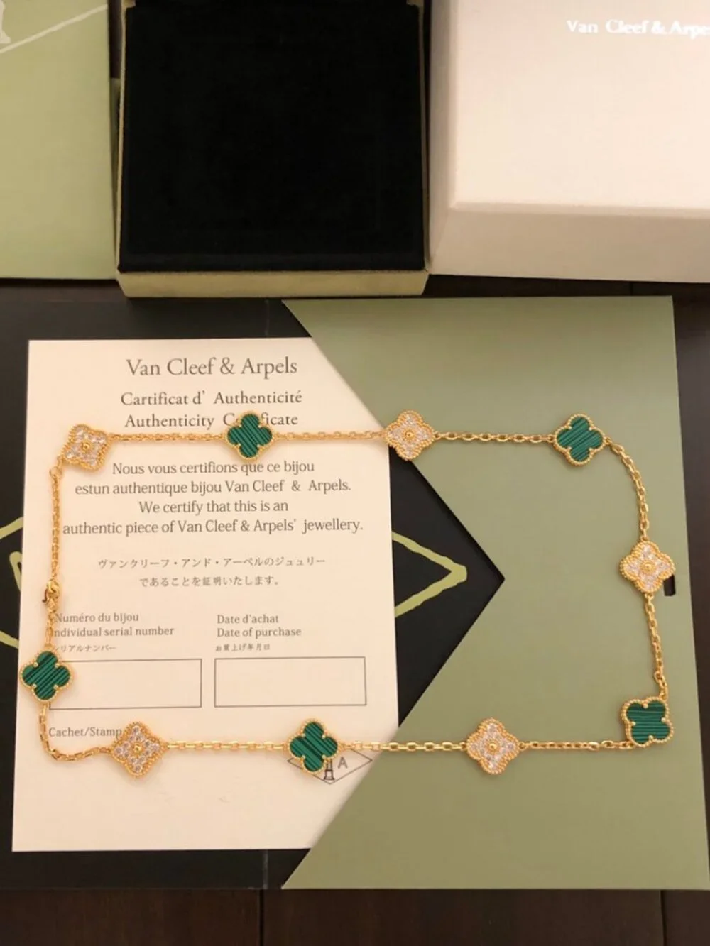 🌙Van Cleef & Arpels🌙 Ten-Flower necklace